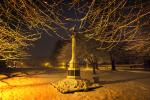 Image: War Memorial at night